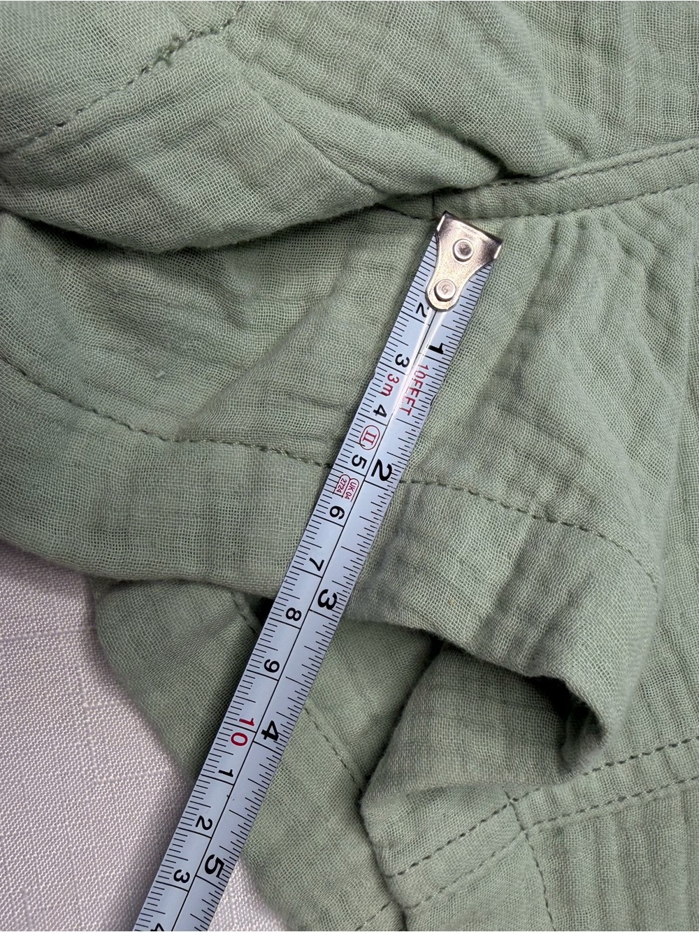 Madewell Light Olive High-Waist Relaxed Shorts size medium - Picture 3 of 4